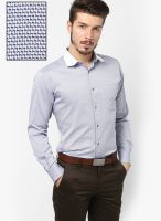 Raymond Blue Contemporary Fit Formal Shirt