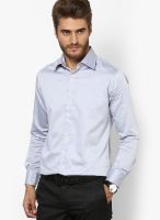 Raymond Grey Slim Fit Formal Shirt