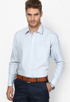 Saffire Solid Grey Regular Fit Formal Shirt