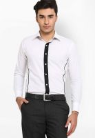 Shaftesbury Solid White Formal Shirt