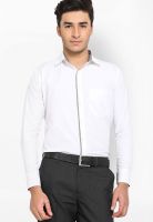 Shaftesbury Solid White Formal Shirt