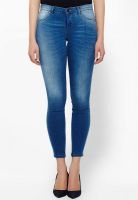 Sisley Blue Solid Jeans