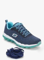 Skechers Skech Air Navy Blue Running Shoes