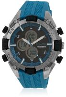 Sonata 77028Pp03J Blue/Grey Analog & Digital Watch