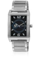 Sonata 7999Sm01A-Sdd173A Silver/Black Analog Watch