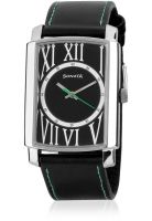 Sonata Yuva Nc7092Sl02 Black Analog Watch