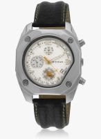 Titan Aviator 1362Sl01 Olive/White Chronograph Watch