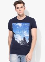 Tom Tailor Photoprint Round Neck T Shirt