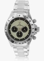 Toy Watch W Tw6008whp Transparent/White Chronograph Watch