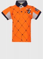 Twister Orange Polo Shirt