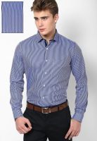 Van Heusen Blue Full Sleeve Formal Shirt