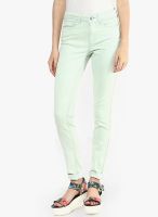 Vero Moda Green Washed Jeans