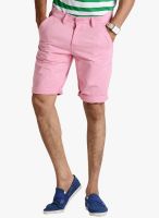 Vintage Solid Pink Shorts
