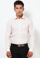 Wills Lifestyle Beige Formal Shirt