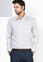 Wills Lifestyle Grey Formal Shirt