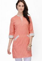 Yepme Red Printed Kurtis