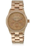 Adexe 004992B-2 Golden/Golden Analog Watch
