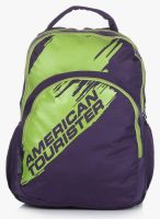American Tourister Ebony Purple Backpack