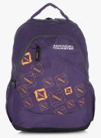 American Tourister Encarta Purple Backpack