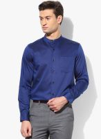 Arrow Navy Blue Slim Fit Formal Shirt