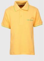 Bells And Whistles Yellow Polo Shirt