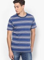 Burton Blue Round Neck T-Shirt