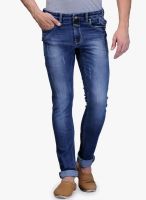 Canary London Blue Mid Rise Slim Fit Jeans