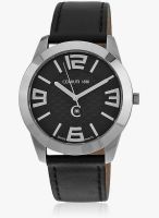 Cerruti Cra029A222C Ct-564 Black Analog Watch