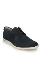 Clarks Denner Motion Navy Blue Derby Lifestyle Shoes