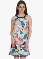 Colors Couture Multicoloured Printed Shift Dress
