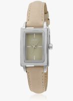 DKNY Ny8778-O Cream/Cream Analog Watch