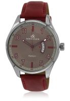 Daniel Klein Dk10187-6 Red/Grey Analog Watch