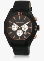Danish Design Iq17Q756 Black/Black Chronograph Watch