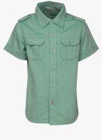 Ello Green Casual Shirt