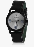 FOSTELO Silver Metal Analog Watch