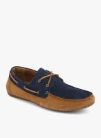 Famozi Blue Boat Shoes