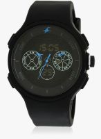Fastrack 38013Pp01j Black/Black Analog & Digital Watch