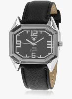 Figo GL-009BLK Black/Black Analog Watch