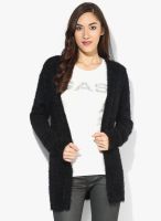 Fox Black Solid Shrug