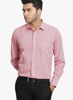 Genesis Checks Red Formal Shirt