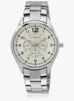 Giordano 60064-22 White - P11667 Silver/Silver Analog Watch