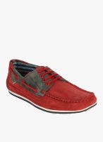 Guava Red Loafers