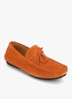 HM Orange Moccasins