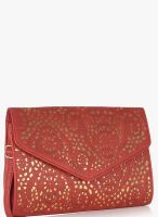 Hot Berries Red Clutch