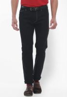 Jogur Solid Black Slim Fit Jeans