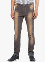 John Players Grey Slim Fit Jeans