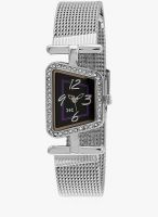 KILLER Fashion Klw213B Silver/Black Analog Watch