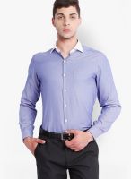 Mark Taylor Blue Slim Fit Formal Shirt