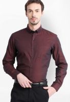 Mark Taylor Brown Slim Fit Formal Shirt