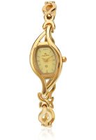 Maxima Gold 25572Bmly Gold/Gold Analog Watch